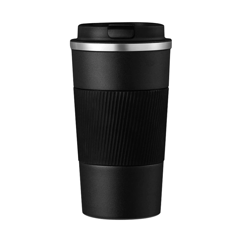 Stainless Steel Coffee Mug with Silicone Sleeve
