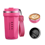 12oz 16oz Stainless Steel Coffee Cup With Rope