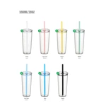 12oz 16oz 20oz Tritan Tumber With Straw