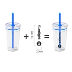 12oz 16oz 20oz Tritan Tumber With Straw