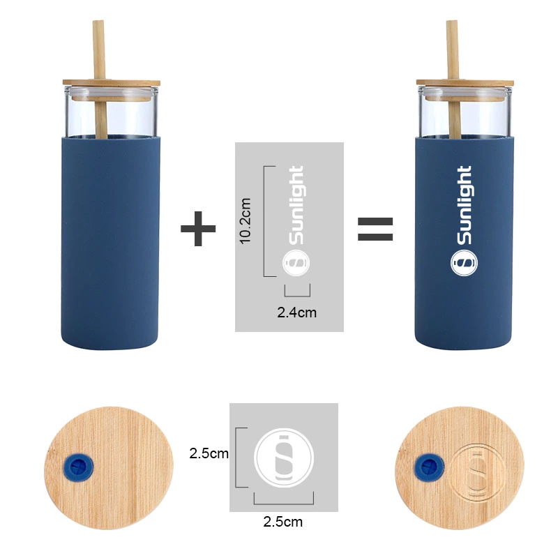 Bamboo Lid Glass Tumbler