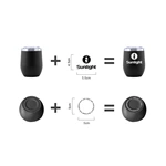 12oz 16oz Stainless Steel Wine Tumbler