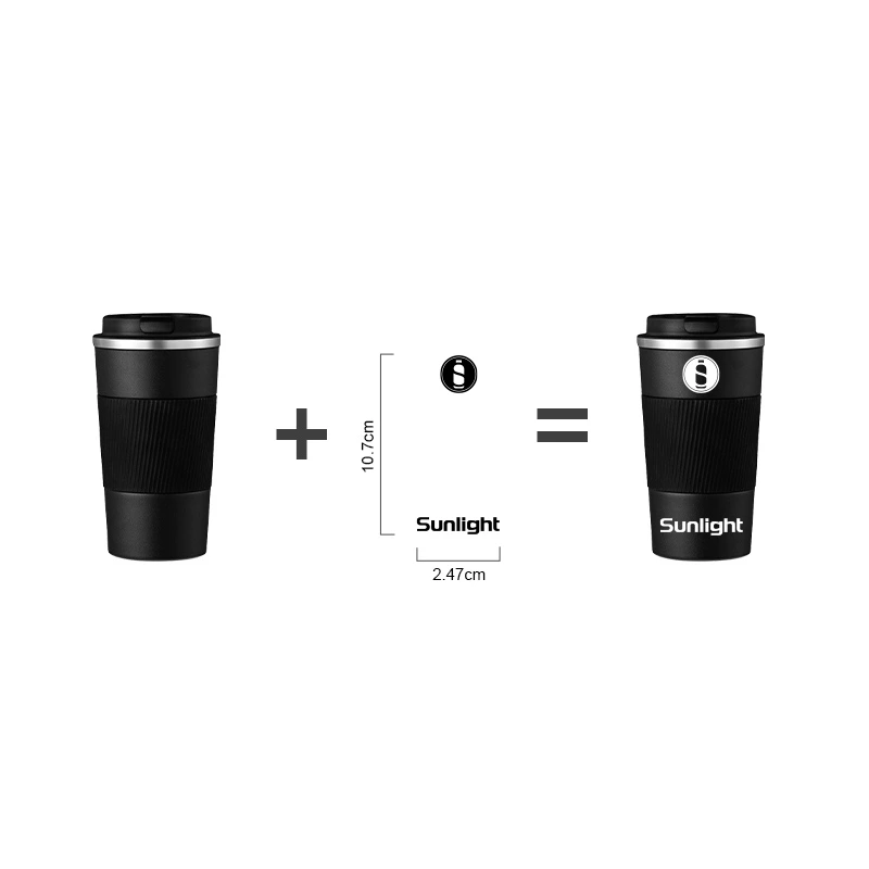 Stainless Steel Coffee Mug with Silicone Sleeve