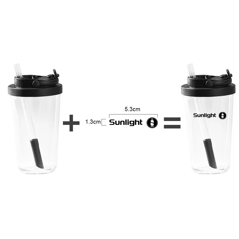 710ml Tritan Cup with Straw