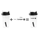 710ml Tritan Cup with Straw