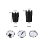 Large Capacity 8oz 16oz Espresso Mugs