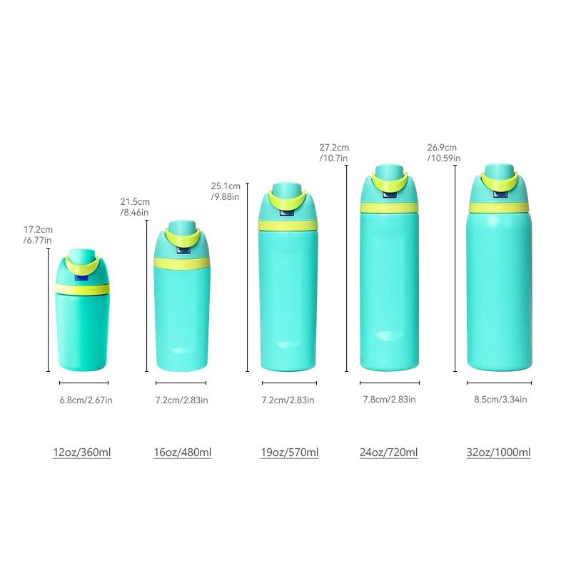 12oz 16oz 19oz 24oz 32 oz Double Wall Vacuum Flask