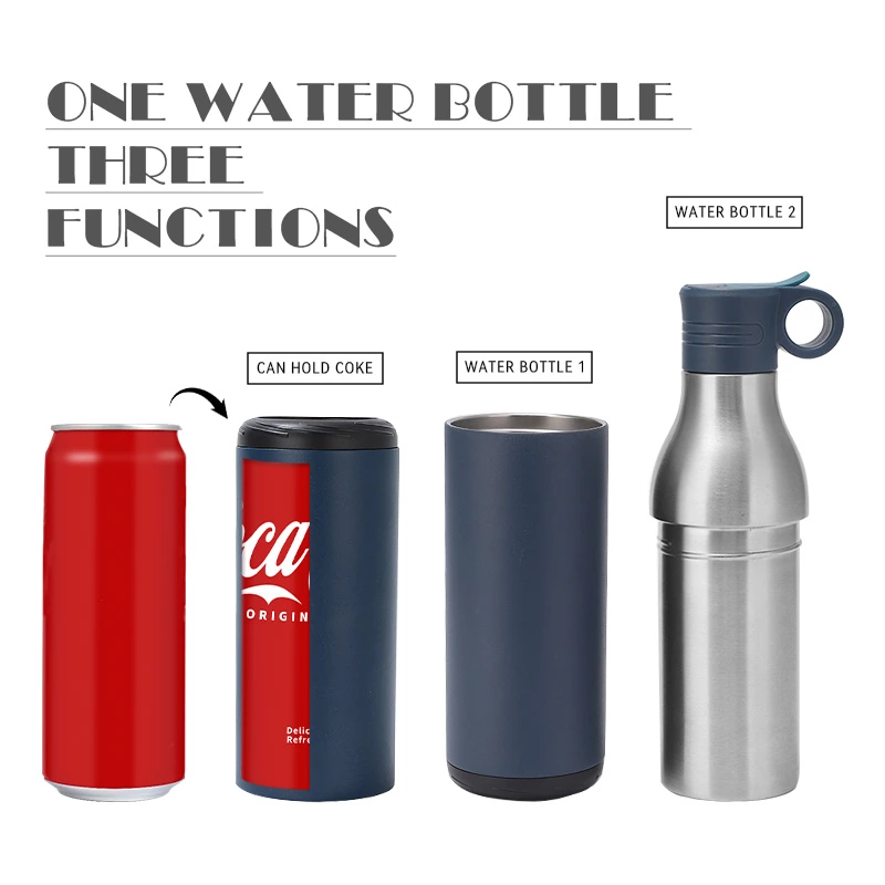 3 in 1 Modular Water Bottle