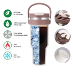 40oz Insulated Tumbler with Dual Handles