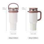 40oz Insulated Tumbler with Dual Handles