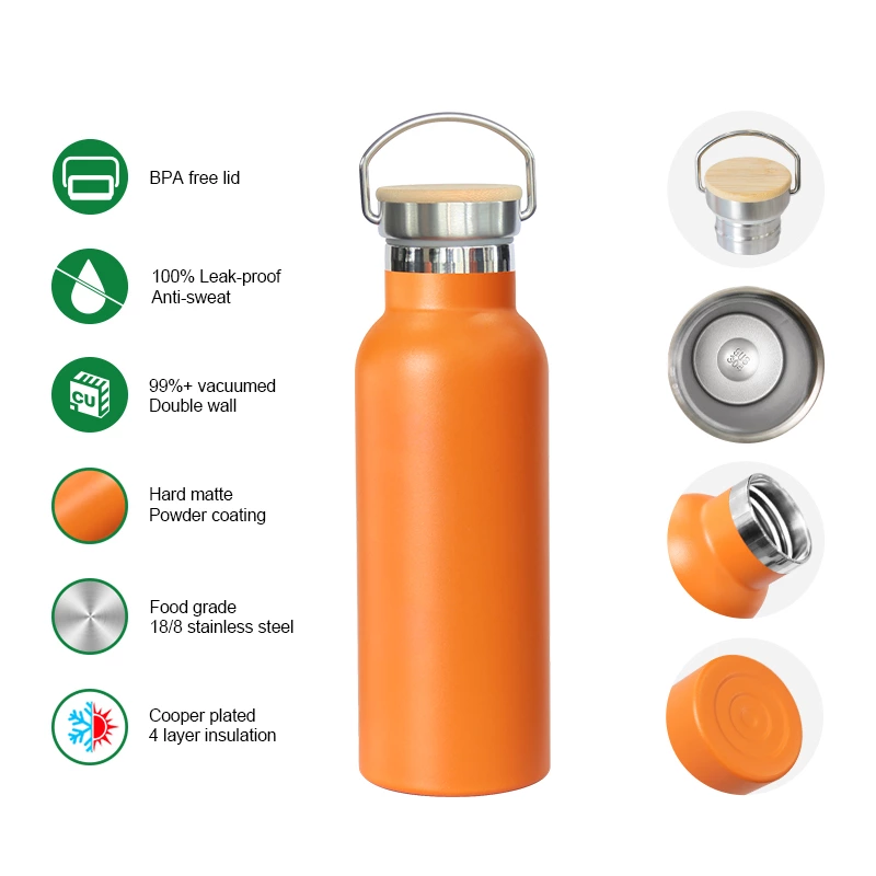 Double Vacuum Insulated Water Bottle