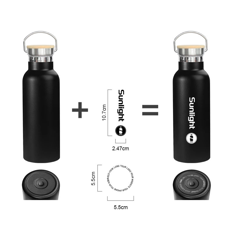 Double Vacuum Insulated Water Bottle