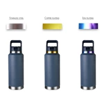 12oz/18oz/36oz/64oz Water Bottle with Chug Cap