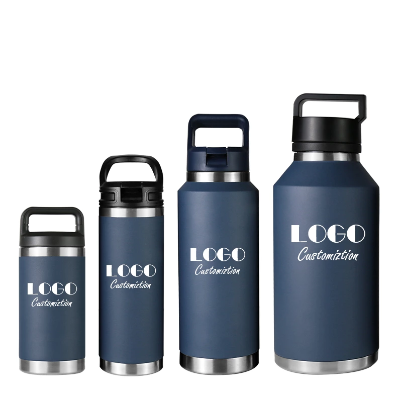 12oz/18oz/36oz/64oz Water Bottle with Chug Cap