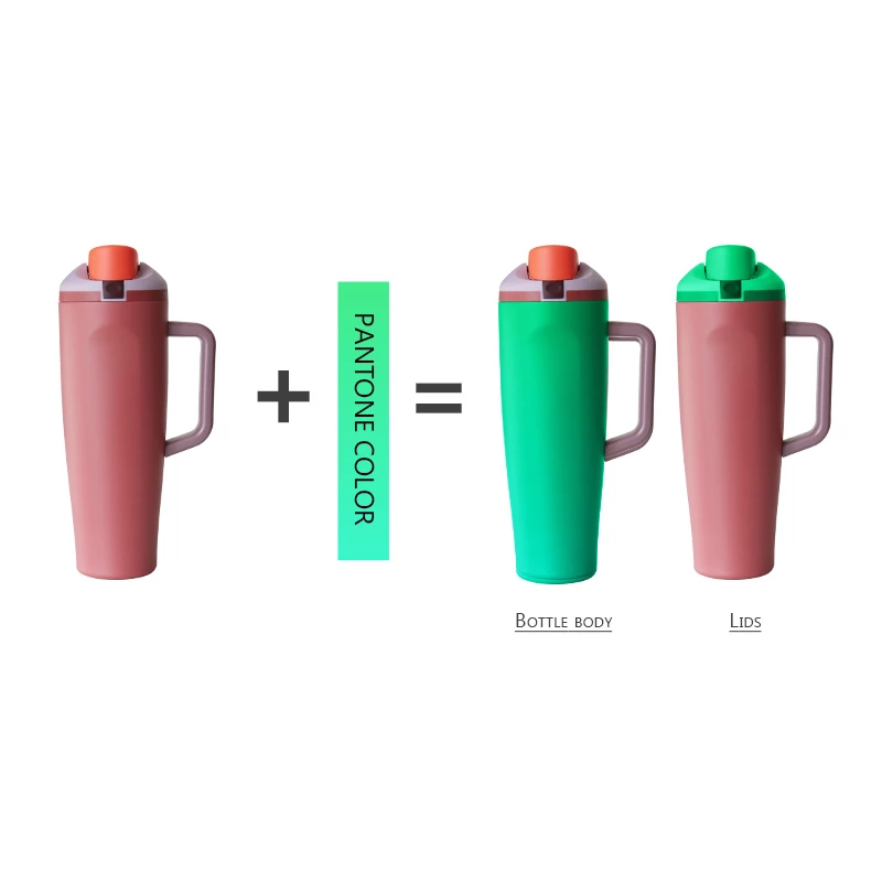 30oz Sports Water Bottle Whit Handle