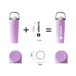 30oz Double Wall Vacuum Flask With Handle