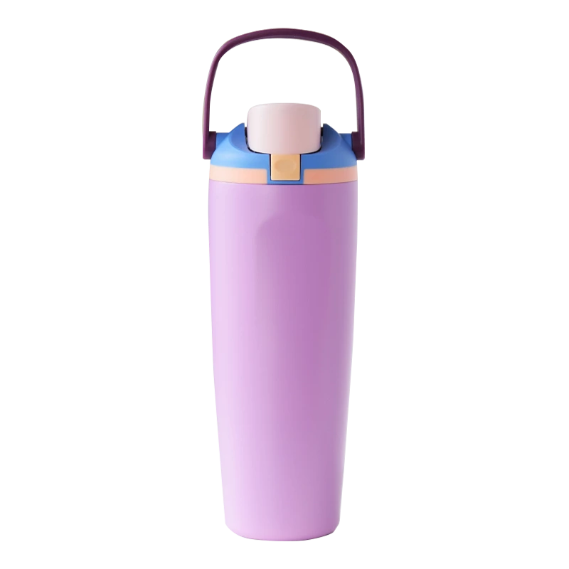 30oz Double Wall Vacuum Flask With Handle