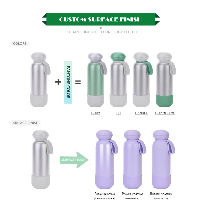 Vacuum Insulated Water Bottle with Handle | 16oz–32oz
